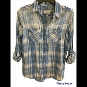 Express boyfriend shirt size XS